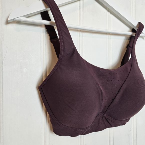 Lululemon Athletica Sports Bra Womens Size 32DD Purple Run Times High Support - Picture 3 of 12